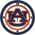 thumbnail image 1 of Auburn Tigers 11.5'' Suntime Premium Glass Face Traditional Logo Wall Clock, 1 of 1
