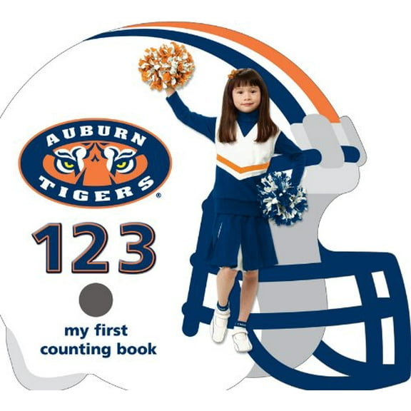 Pre-Owned Auburn University Tigers 123: My First Counting Book (University 123 Counting Books), 9781607300182, 1607300184, Paperback, Brdbk edition