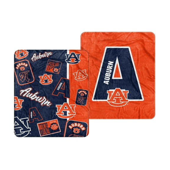 Auburn Tigers 50" x 60" Dream Weave Throw Blanket