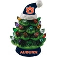thumbnail image 1 of Auburn Tigers 8" Light Up Ceramic LED Christmas Tree, 1 of 1