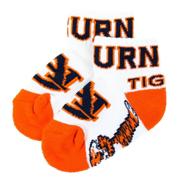 Auburn Tigers Baby Quarter Sock - Donegal Bay - Unisex - Infant - Quarter