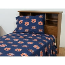 Auburn Tigers Sheet Set Choose From Your Size and Color Blue Microfiber Twin XL N/A
