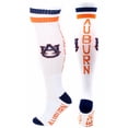 thumbnail image 1 of Auburn Tigers White Tube Sock - Donegal Bay - Unisex - One Size - Knee-High, 1 of 3