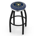 thumbnail image 1 of Milwaukee Brewers 36" Swivel Counter Stool with Chrome Accent, 1 of 2