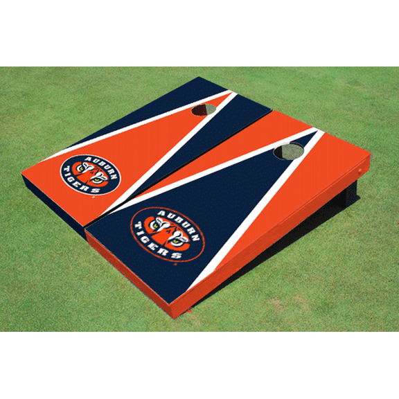 Auburn  University "Tiger Eyes" Alternating Triangle Cornhole Boards