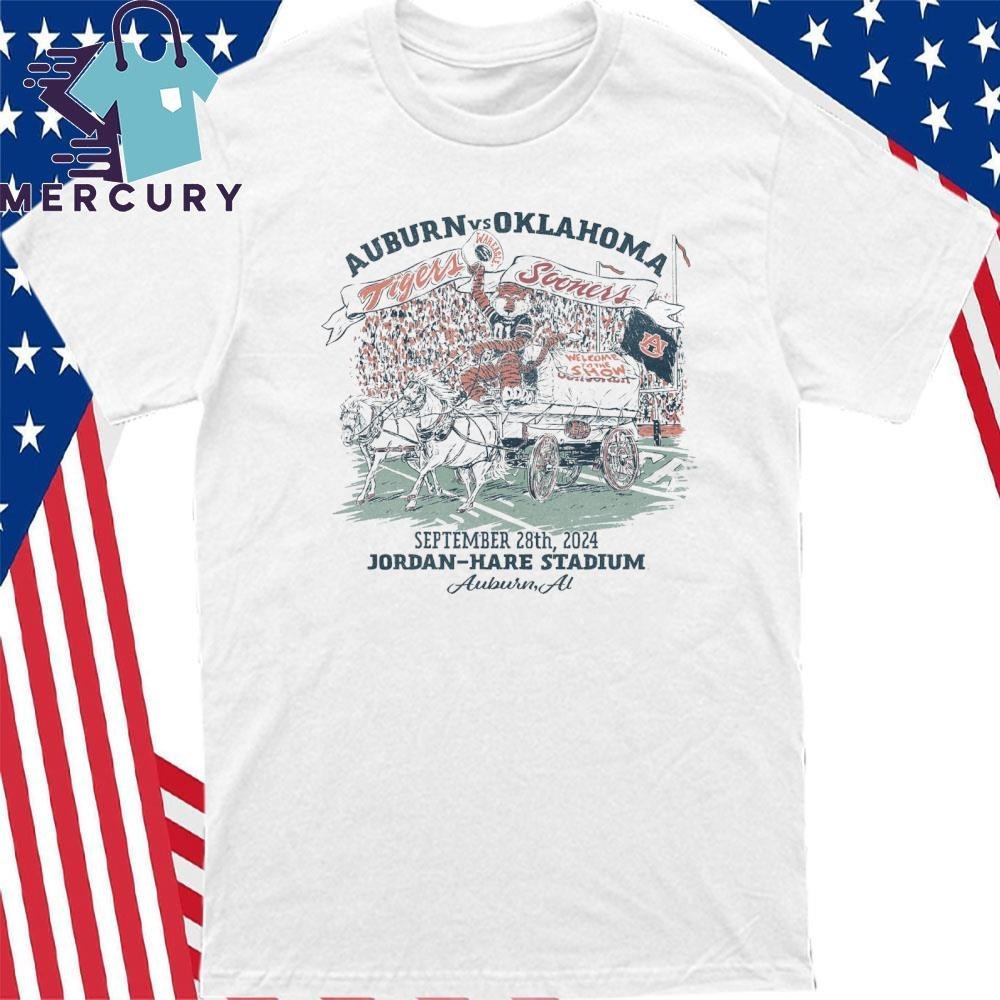 Auburn Vs Oklahoma September 28th 2024 Jordan Hare Stadium Auburn Al