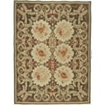 thumbnail image 1 of Aubusson Bessarbian 982060 4 x 6 ft. Essex Flat Woven Area Rug, Brown, 1 of 1