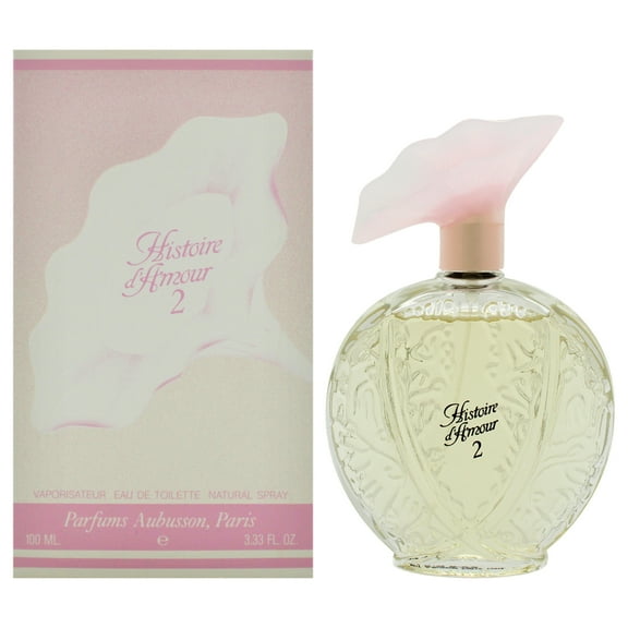 Aubusson HISTOIRE D'AMOUR 2 Eau De Toilette Spray for Women 3.33 oz