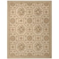 thumbnail image 1 of Aubusson Reims Ivory & Gold Area Rug - 4 x 6 ft., 1 of 1