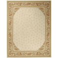 thumbnail image 1 of Aubusson Rennes Ivory & Ivory Area Rug - 2.06 x 8 ft., 1 of 1