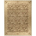 thumbnail image 1 of Aubusson Weave 973508 5 ft. 11 in. x 8 ft. 11 in. Durham Flat Woven Area Rug, Beige & Green, 1 of 1