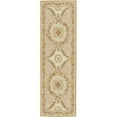 thumbnail image 1 of Aubusson Weave 982070 3 ft. 6 in. x 10 ft. Gueret Flat Woven Area Rug, Pink & Cream, 1 of 1