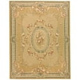 thumbnail image 1 of Aubusson Weave 982173 6 x 9 ft. Versa Flat Woven Area Rug, Gold & Blue, 1 of 1