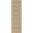thumbnail image 1 of Aubusson Weave 982754 3 ft. 6 in. x 8 ft. Savoie Flat Woven Area Rug, Cream, 1 of 1