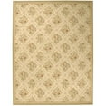 thumbnail image 1 of Aubusson Weave  4 x 6 ft. Arras Flat Woven Area Rug - Ivory & Beige, 1 of 1