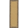 thumbnail image 1 of Aubusson Weave 982668 2 ft. 6 in. x 8 ft. Rennes Flat Woven Area Rug, Gold & Black, 1 of 1