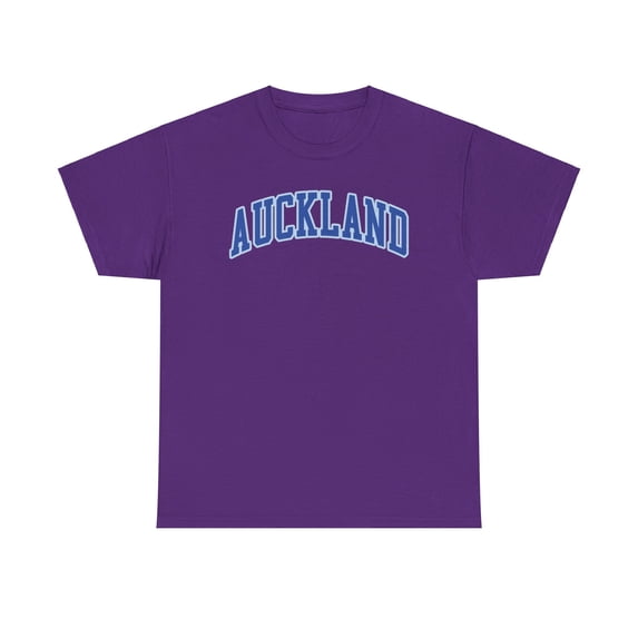 Auckland New Zealand Shirt Gifts Tshirt Crew Neck Short Sleeve