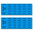 thumbnail image 1 of Auction Tickets - 1000 Sheets - Assorted Colors (Cyan), 1 of 2