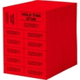 thumbnail image 1 of Auction Tickets - 500 Sheets - 10 Numbers per Sheet (Red), 1 of 3