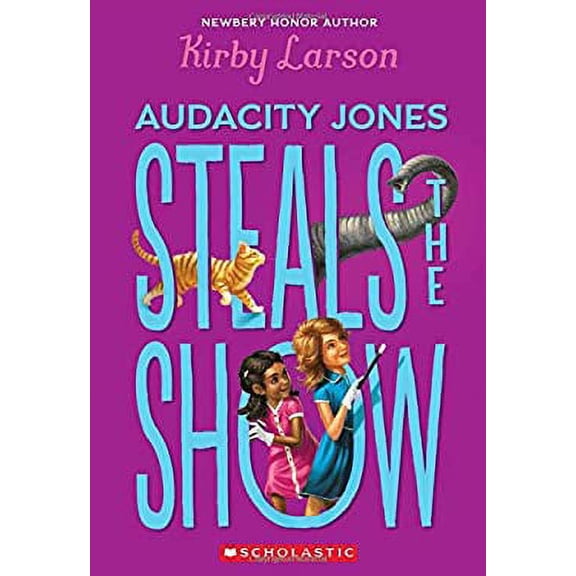 Pre-Owned Audacity Jones Steals the Show (Audacity Jones #2): Volume 2 (Paperback) 054584066X 9780545840668