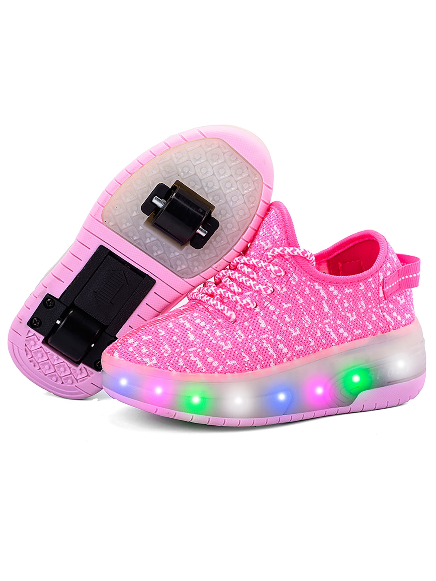 Sneakers Roller Skate Shoes For Kids Boys Girls Wheels Sneakers With On  Double Wheels Children Boy Girl Roller Sneakers Tennis Shoes 230413 From  Nan08, $96.62