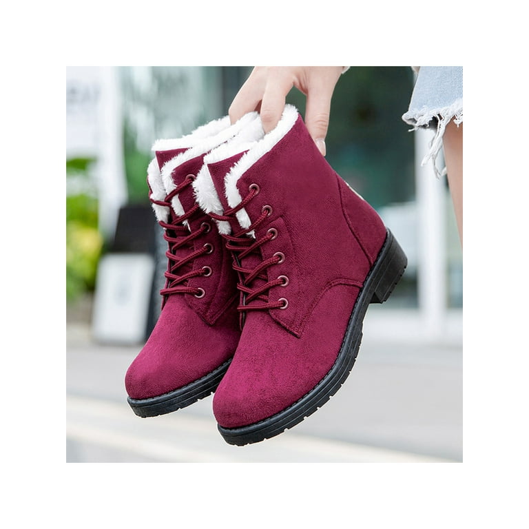 Womens snow boots size hot sale 4