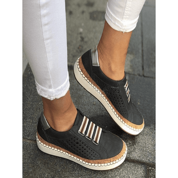 Audeban Womens Slip on Loafers Breathable Flats Walking Shoes Fashion Sneakers