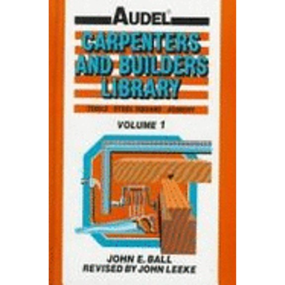 Pre-Owned Auder Carpenters and Builders Library: Layouts, Foundations, Framing (Paperback) 0025064533 9780025064539