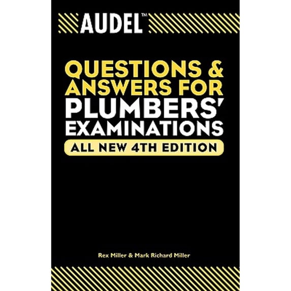 Pre-Owned Audel Questions and Answers for Plumbers' Examinations (Paperback) 0764569988 9780764569982
