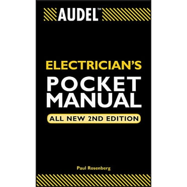 Audel Technical Trades: Audel Electrician's Pocket Manual (Paperback)