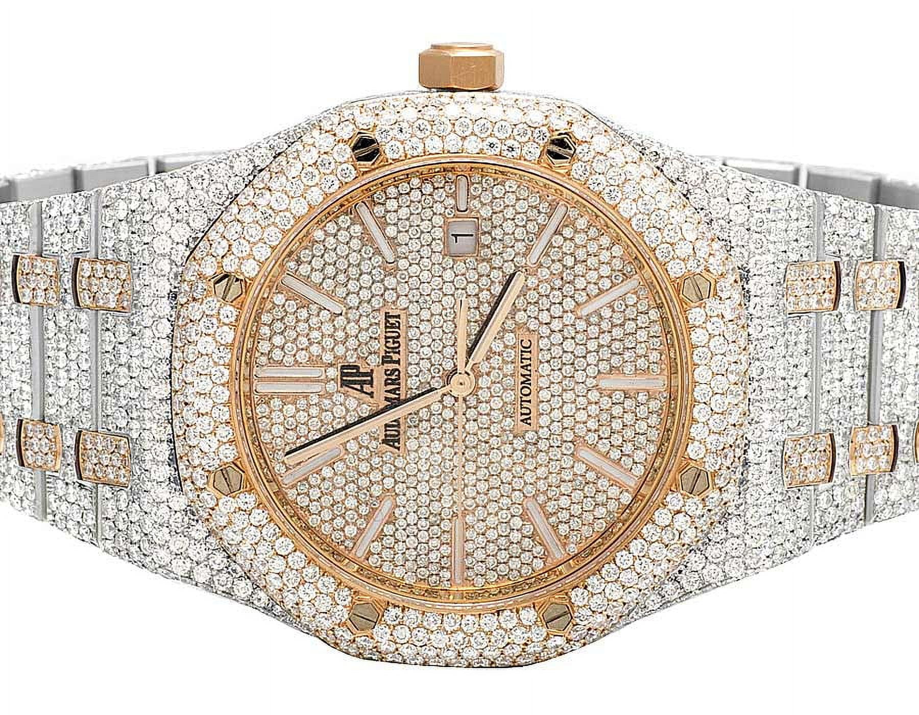 Audemars Piguet Mens 41 MM Audemars Piguet Royal Oak 18k Rose Gold