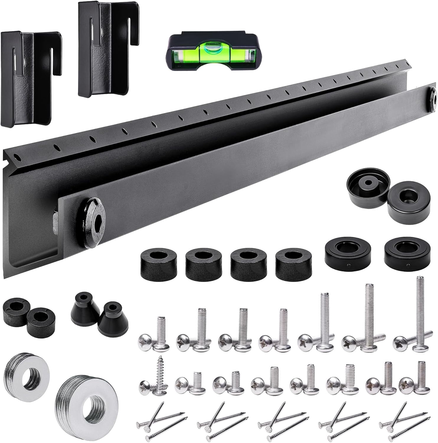 Audend 1-Minute Installation TV Wall Mount, No Stud No Drill 22 to 55 inch Television Bracket Drywall Studless Hanger, Max Load 100 lbs, VESA 100 x 100 to 400 x 400mm, Levels and Hardware Included