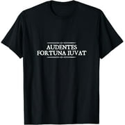 Audentes fortuna iuvat Fortune Favors the Bold Latin Shirt