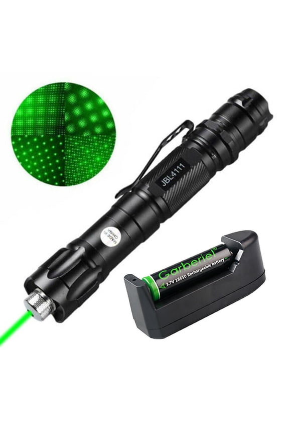 2000Miles Green Laser Pointer, Rechargeable Lazer Pen, Long-Range High Power Laser Pointer for Hiking, Presentations & Outdoor Use