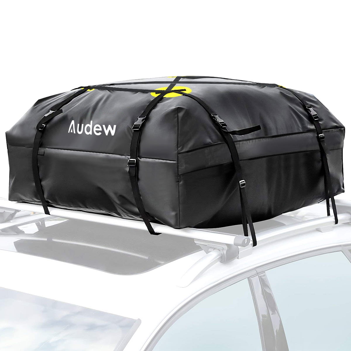 Audew Rooftop Cargo Bag, 15 Cubic Feet 600D Waterproof, Foldable