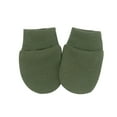 thumbnail image 1 of Audhol Baby Mittens Newborn Mittens infant Toddler Gloves No Scratch Mittens Unisex Cotton Gloves for 0-6 Months Boys Girls Warm Gloves for Women Army Green One Size, 1 of 2