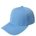 thumbnail image 1 of Audhol Baseball Cap Baseball Cap Blank Hat Solid Color Adjustable Hat Dad Hats Sky Blue One Size, 1 of 3