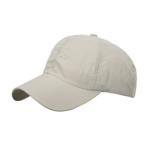 Audhol Baseball Cap Fashion Women Men Sport Mountain Climbing Breathable Beach Baseball Cap Hip Hop Hat Sun Hat Gorras Para Hombres Beige One Size