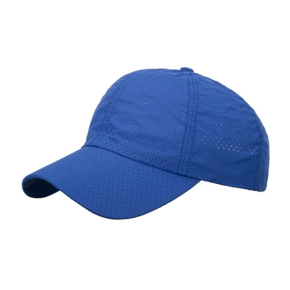 Audhol Baseball Cap Fashion Women Men Sport Mountain Climbing Breathable Beach Baseball Cap Hip Hop Hat Sun Hat Gorras Para Hombres Blue One Size