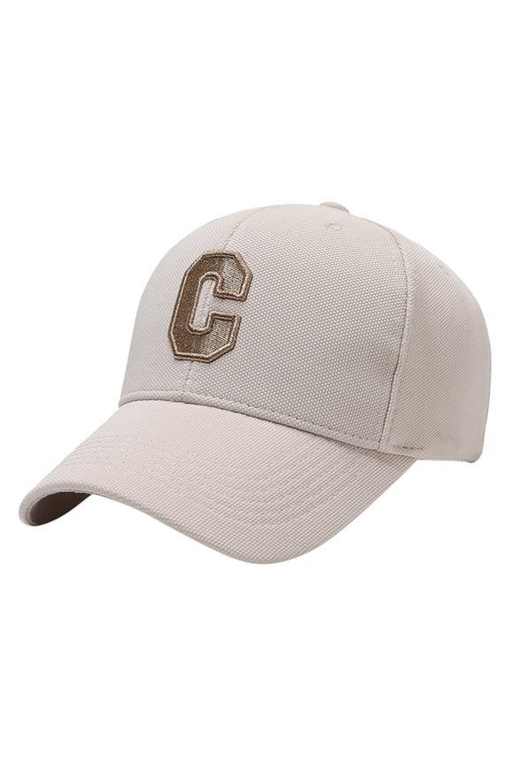 Baseball Cap Letter Embroidery Baseball Cap Outdoor Wild Couple Cap Men and Women Sunshade Hat Gorras Para Hombres H One Size