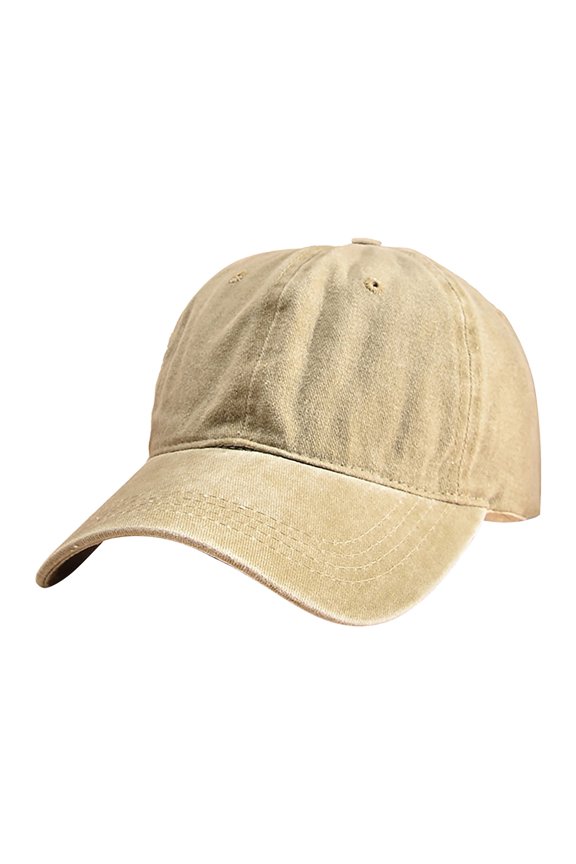 Baseball Cap Mens and Womens Fashion Casual Sunscreen Baseball Caps Cap Hats Gorras Para Hombres Khaki One Size