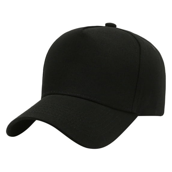 Audhol Baseball Cap Outdoor Sunshade Sunscreen Sun Hat Baseball Cap Men and Women Solid Color Cap Gorras Para Hombres Black One Size