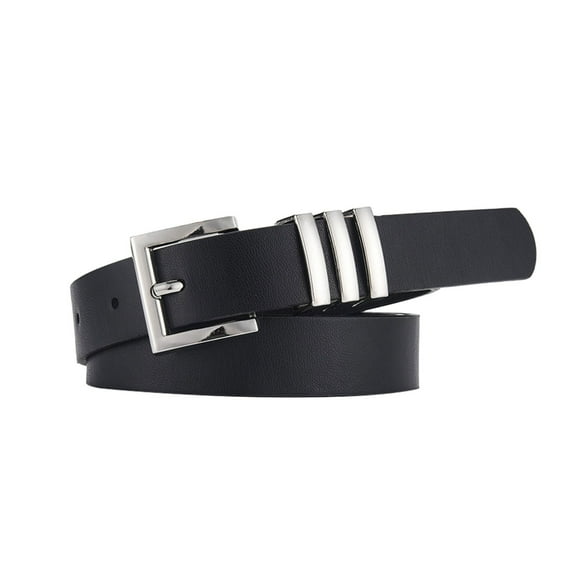Audhol Belts for Women Women'S Thin Waist Belt Senior Sense Fashion All Jeans Dress Belt Chain Belt Black One Size
