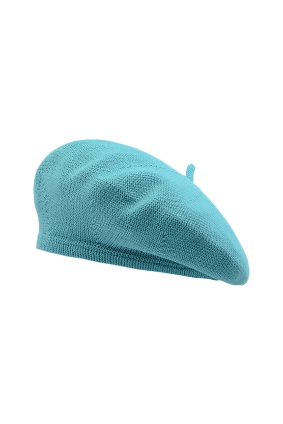 Beret Hats for Women Lady Beret Autumn Winter Lightweight Breathable Fashion Solid Color Bonnet French Beret Hats for Women Sky Blue M
