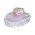 thumbnail image 1 of Audhol Bomber Hats Women's Big Brim Cowboy Hat Western Bowler Hat Hat White One Size, 1 of 5