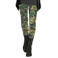 thumbnail image 1 of Audhol Camo Leggings Women's Autumn and Winter Camouflage Leggings Artistic Printed Soft Stretchy Pants for Women Yoga Pants Women Army Green L, 1 of 5