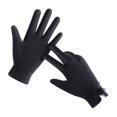 thumbnail image 1 of Audhol Gloves Women'S Warm Gloves Autumn And Winter Fleece Warm Open Fork Mink Outdoor Cycling Driving Gloves Touchscreen Non-Slip Gloves Black One Size, 1 of 2