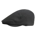 thumbnail image 1 of Audhol Hats for Women Men Cotton Newsboy Cap Soft Fit Cabbie Hat Hat Black One Size, 1 of 5