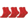 thumbnail image 1 of Audhol Heated Socks Women 3 Pairs Heated Socks Tourmaline Self-Heating Magnetic Comfortable Winter Warm Heated Clothing Red One Size, 1 of 9