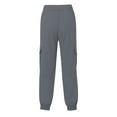 thumbnail image 1 of Audhol Hiking Cargo Pants Women, Solid Color Pocket Work Pants Long Pants and Casual Pants for Women's Daily Use Pants for Women Trendy Light Ashy 3XL, 1 of 6
